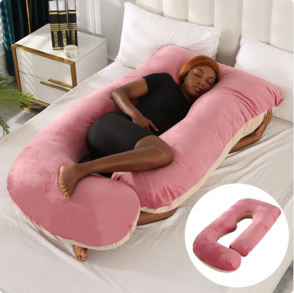 Maternity Pillow Waist Support Side Sleeping Slope Pillow J-type