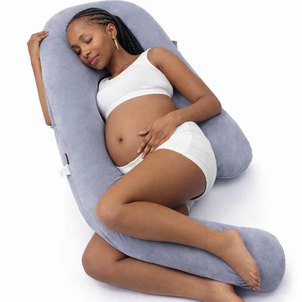 Maternity Pillow Waist Support Side Sleeping Slope Pillow J-type